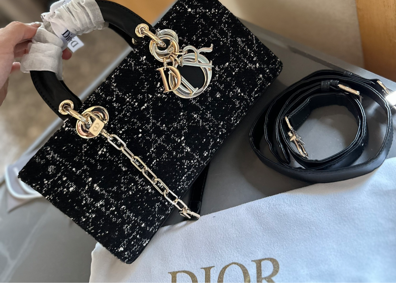 Tweed D!or Black