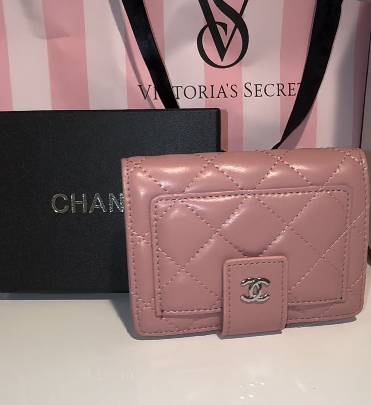 Pink Ch@ne1 Wallet