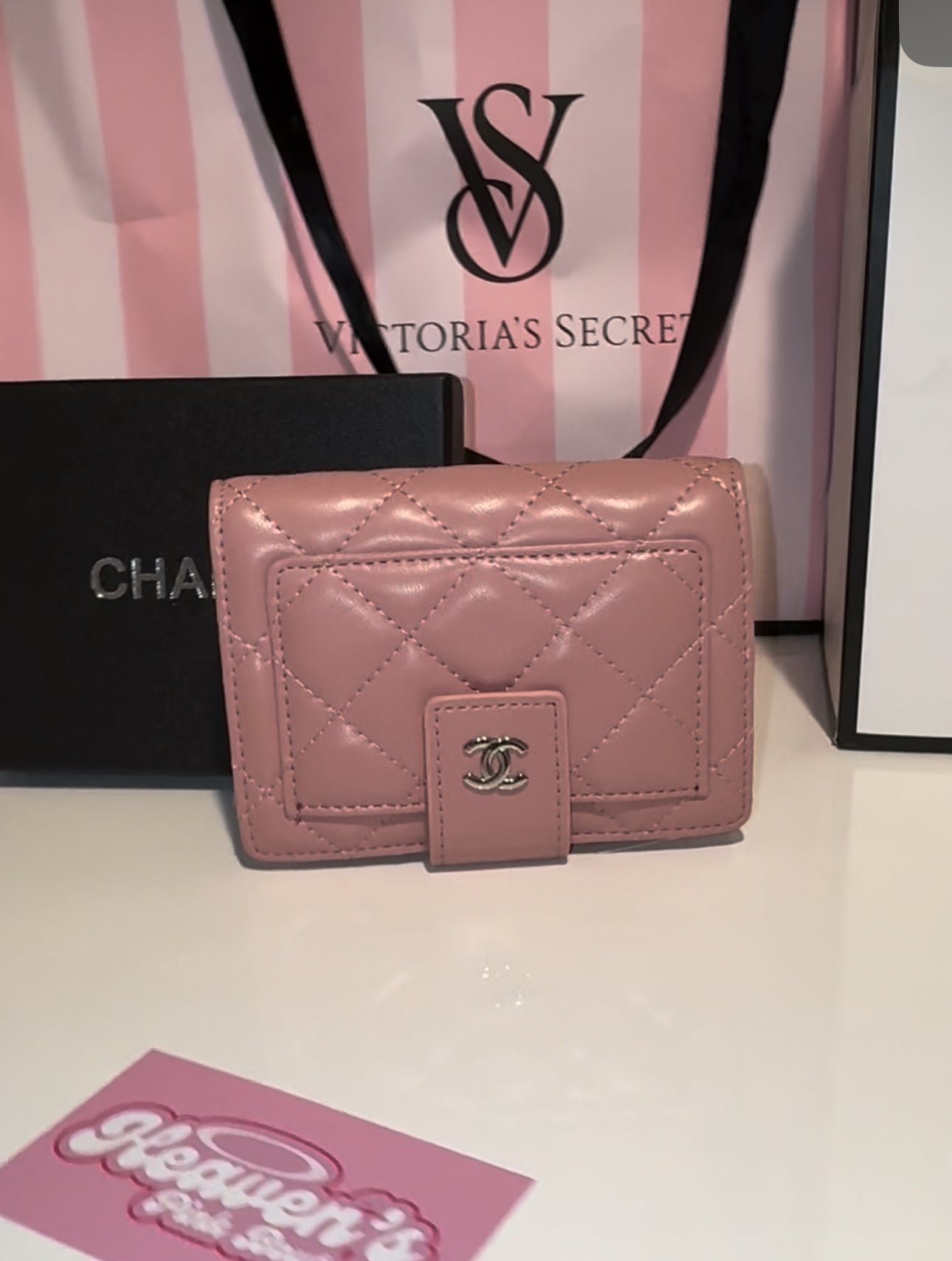 Pink Ch@ne1 Wallet