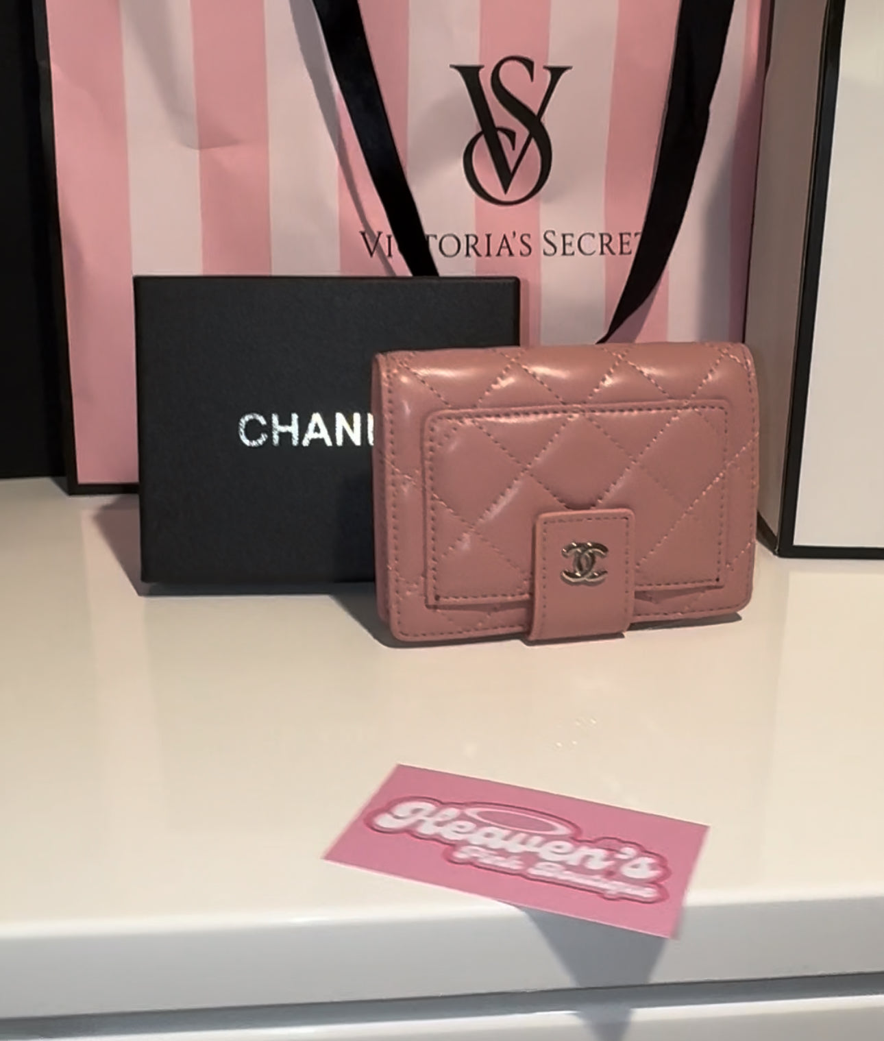 Pink Ch@ne1 Wallet