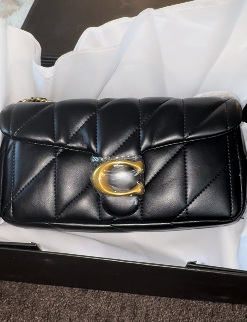 Co@ch 20cm Black Bag