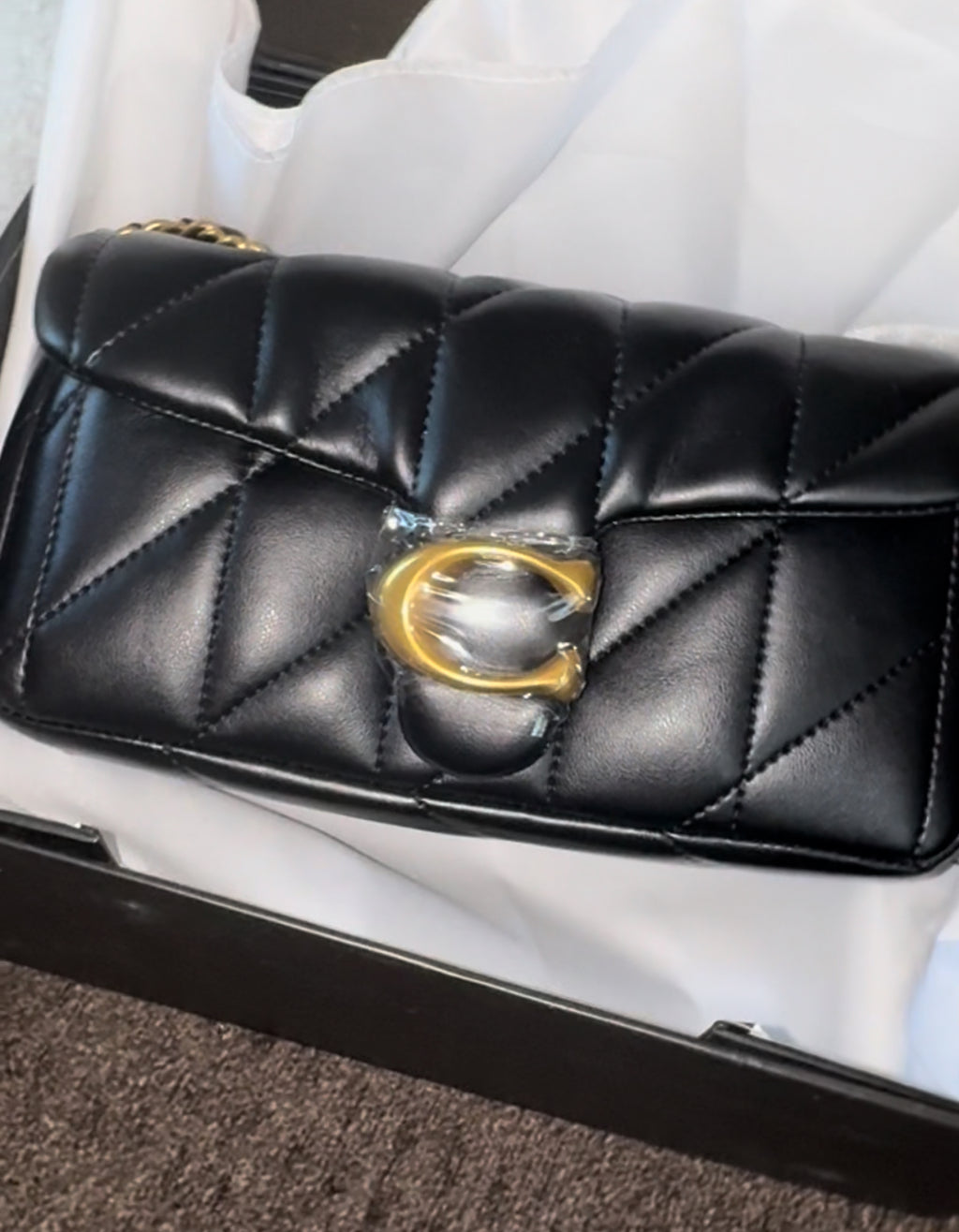 Co@ch 20cm Black Bag