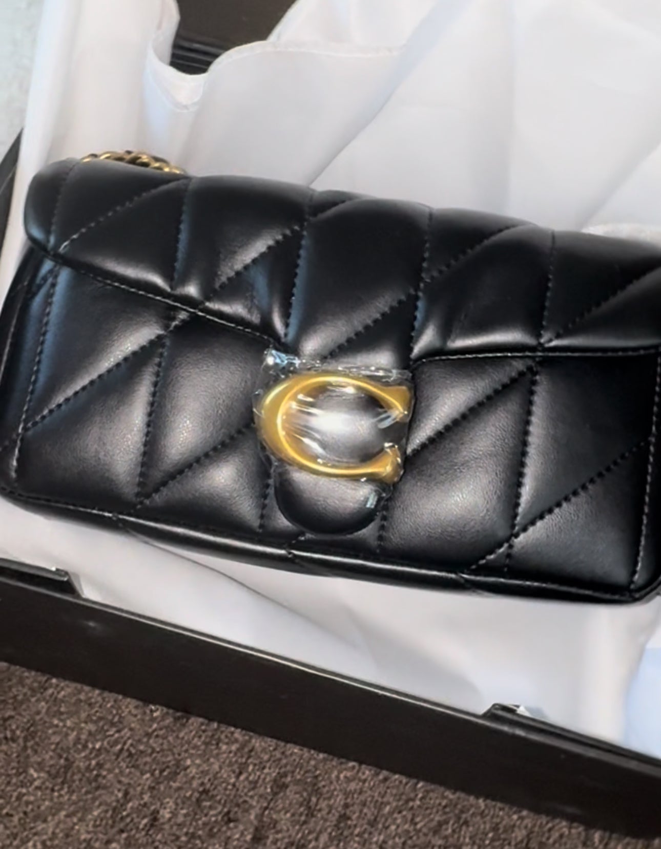 Co@ch 20cm Black Bag