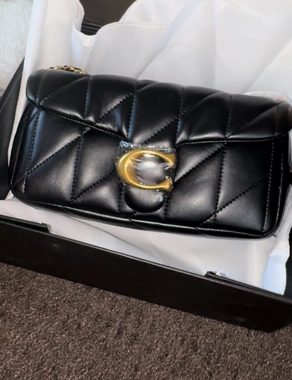 Co@ch 20cm Black Bag